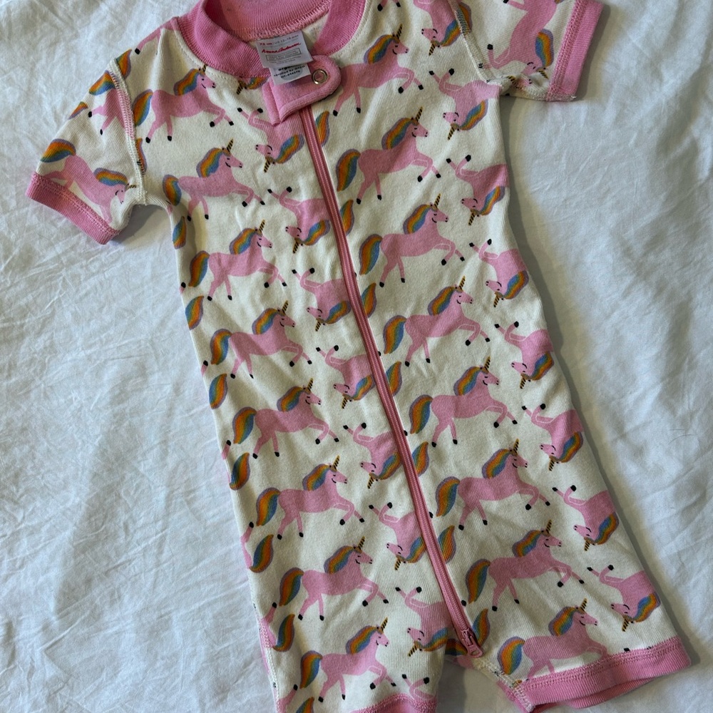 Hanna Andersson Kids short sleeve bodysuit Bundle 12-18months - Picture 10 of 16